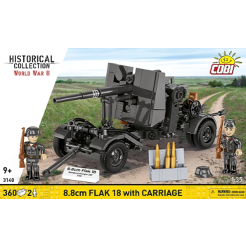 8.8 cm Flak 18 with Carriage (3140)